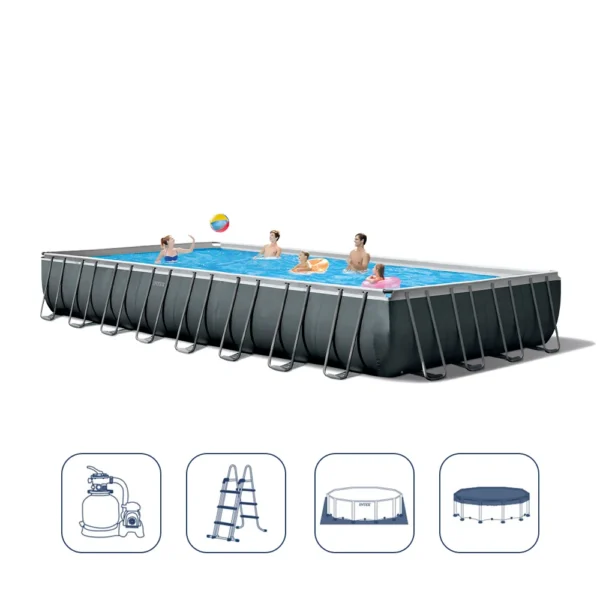 INTEX 12073 Сет за базен 975x488x132 cm