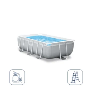 INTEX 12078 Базен со пумпа и скали 300x175x80 cm