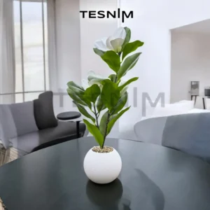 Цвеќе бела T2-9 72cm